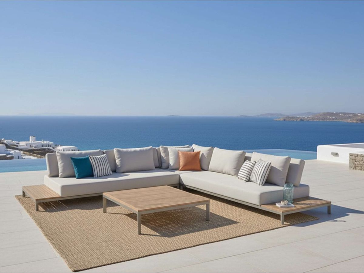 Sala modular de exterior Bay · Vitali