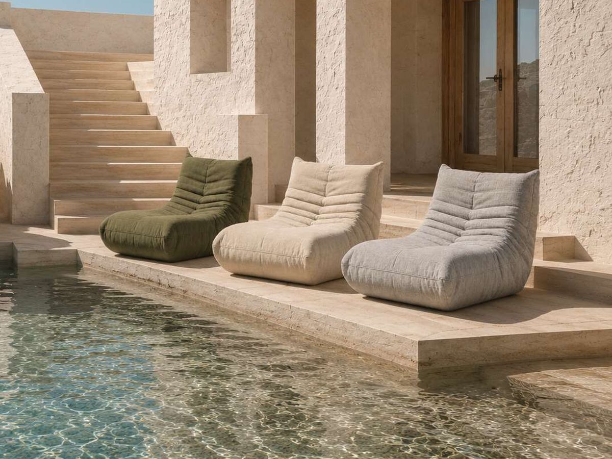 Pouf de exterior Lagoon · Vitali