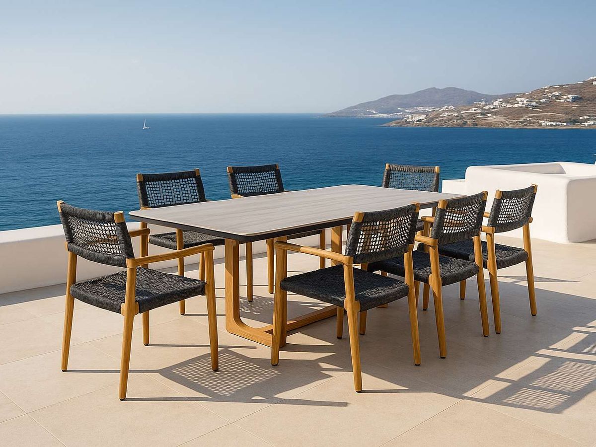 Comedor de exterior Pebble · Vitali