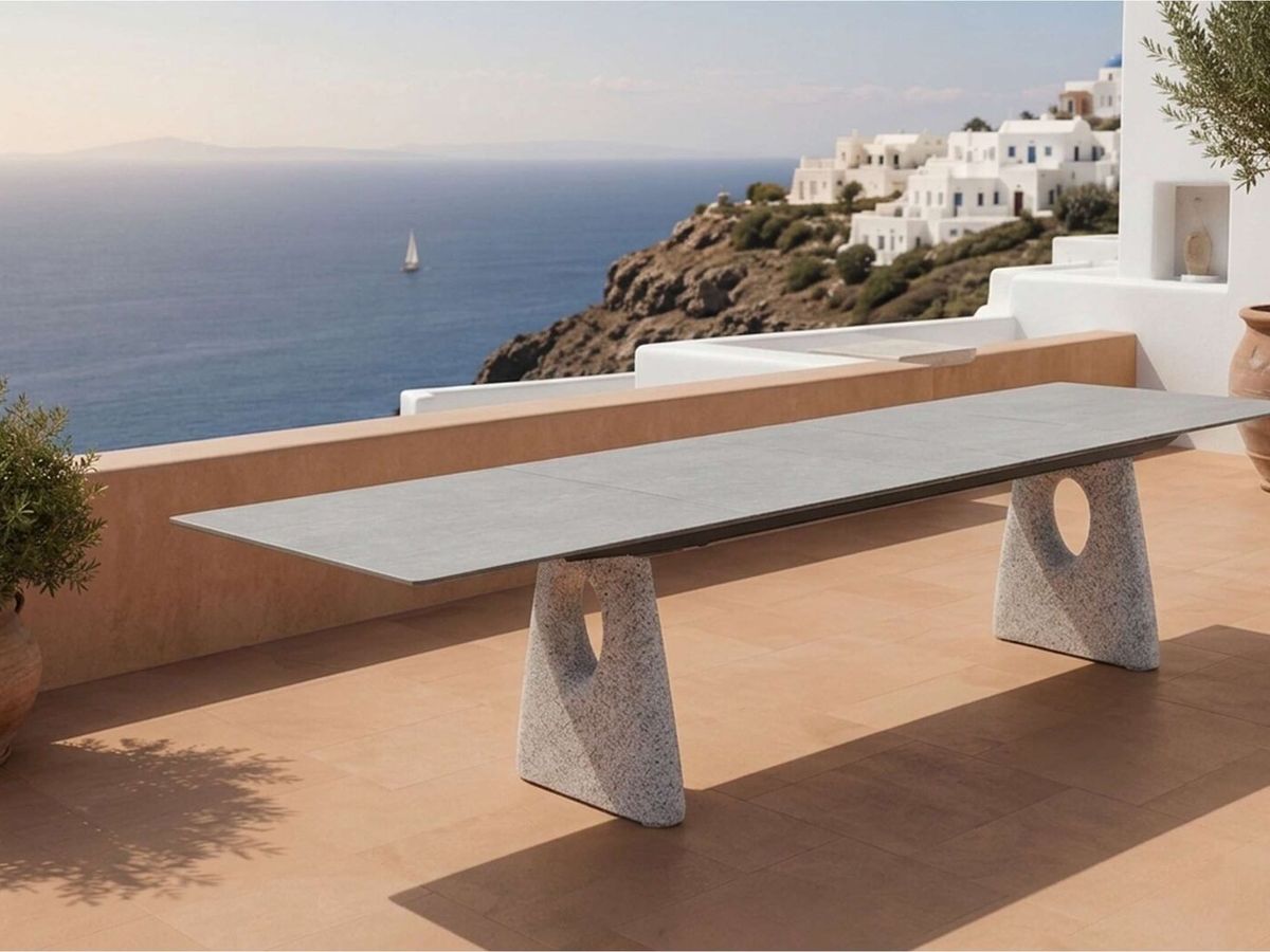 Mesa extensible de exterior Petra · Vitali