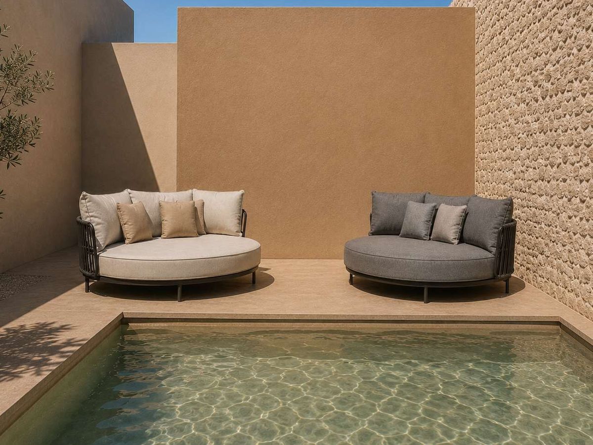 Daybed de exterior Tide · Vitali